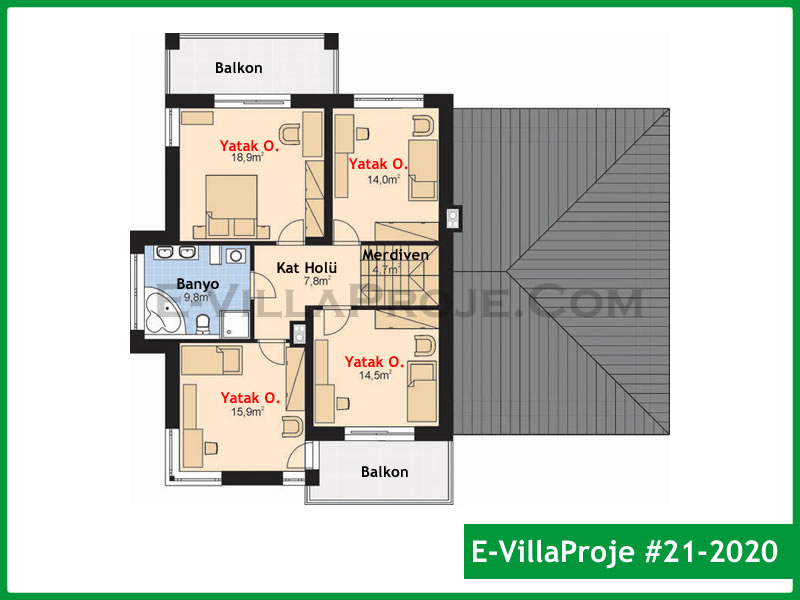 Model 21-2020 — 235 m², 2 storeys thumbnail 3