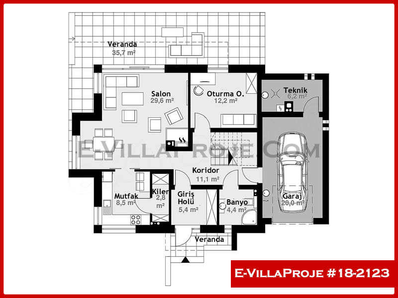 Model 18-2123 — 235 m², 2 storeys thumbnail 2