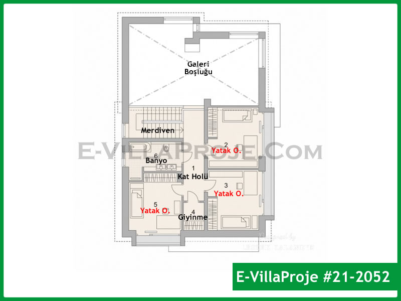 Modell 21-2052 — 236 m², 2 Geschosse thumbnail 3
