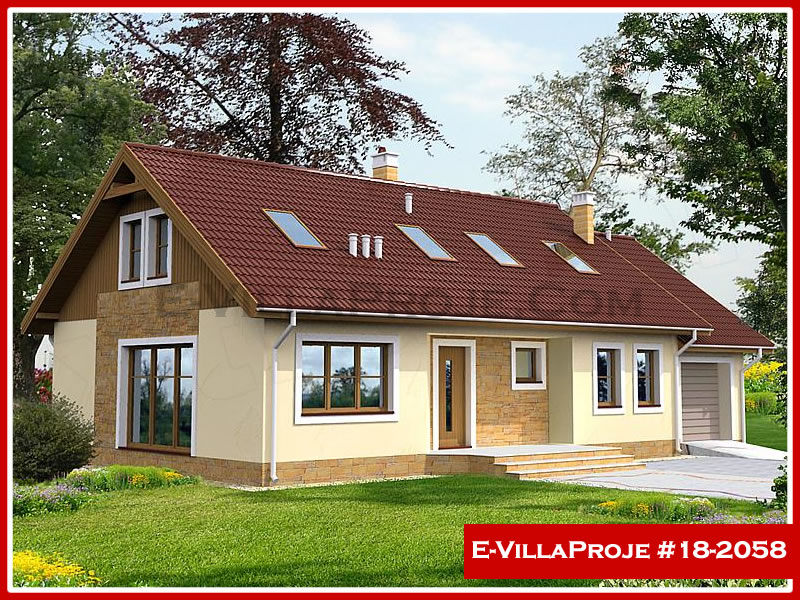 Model 18-2058 — 236 m², 2 storeys - 18-2058