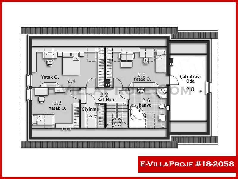 Model 18-2058 — 236 m², 2 storeys thumbnail 3