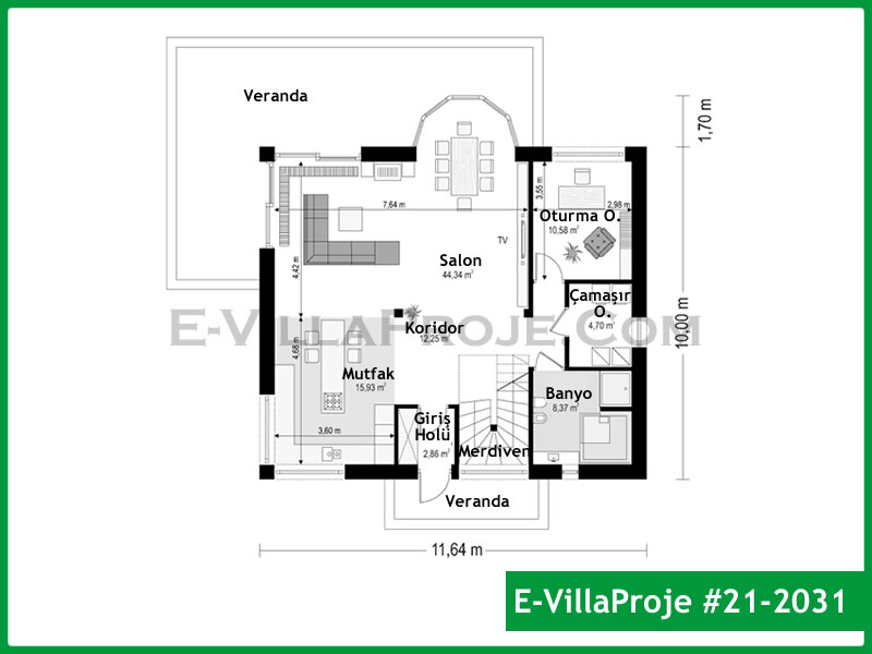 Model 21-2031 — 236 m², 2 Kat thumbnail 2