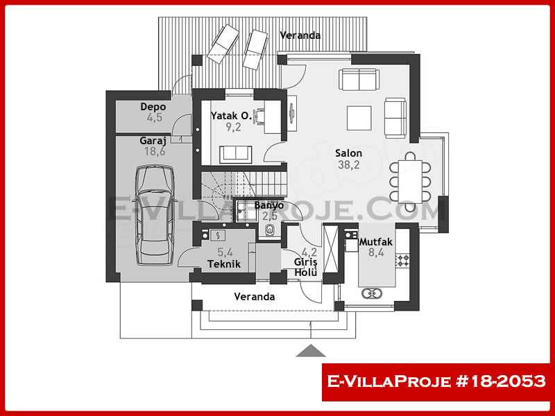 Model 18-2053 — 236 m², 2 storeys thumbnail 2