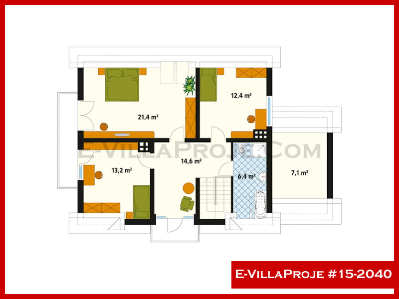 Model 15-2040 — 237 m², 2 storeys thumbnail 3