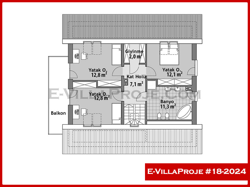 Model 18-2024 — 237 m², 2 storeys thumbnail 3