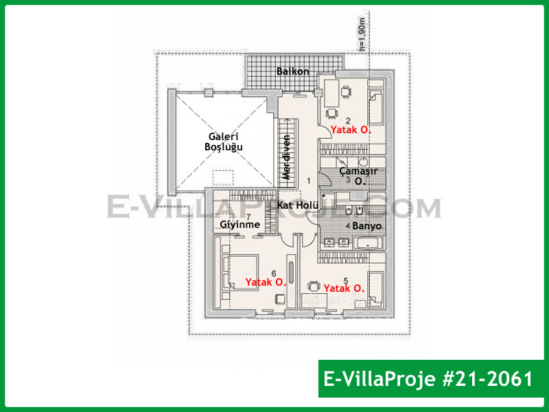 Model 21-2061 — 238 m², 2 Kat thumbnail 3