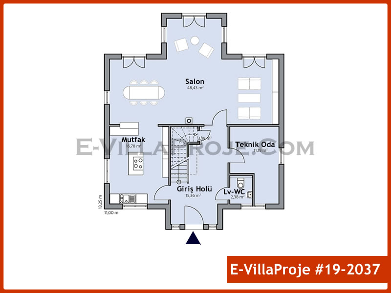 Model 19-2037 — 238 m², 2 storeys thumbnail 2