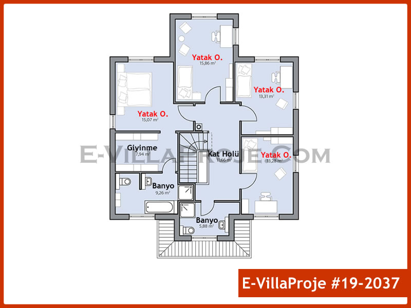 Model 19-2037 — 238 m², 2 storeys thumbnail 3