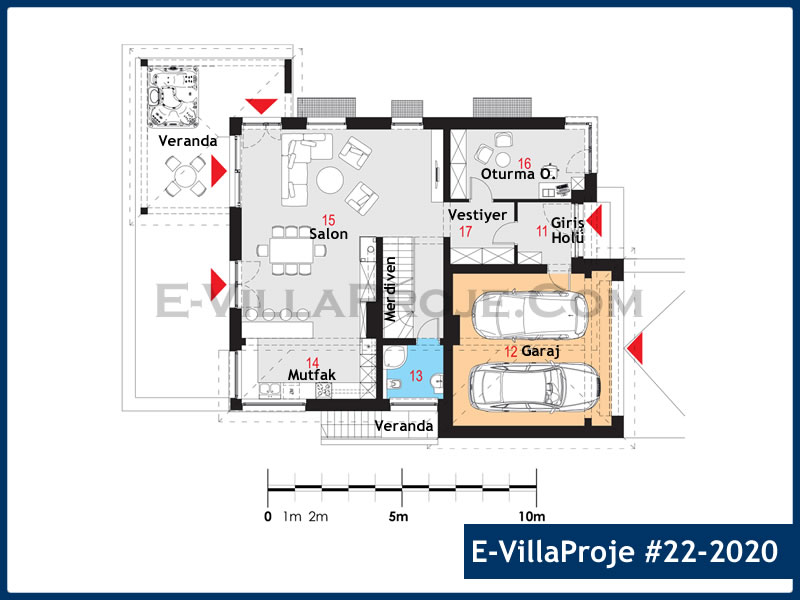 Model 22-2020 — 238 m², 2 storeys thumbnail 2