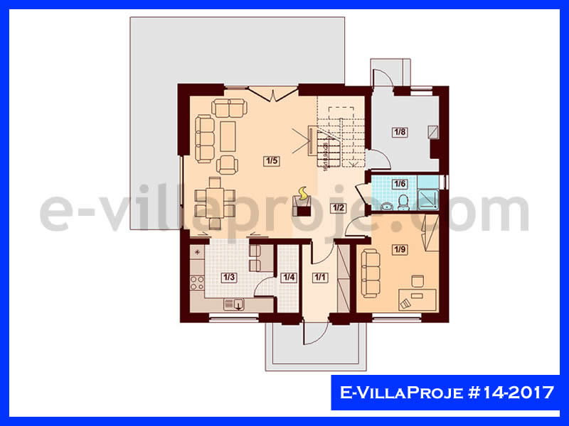 Model 14-2017 — 238 m², 2 storeys thumbnail 2