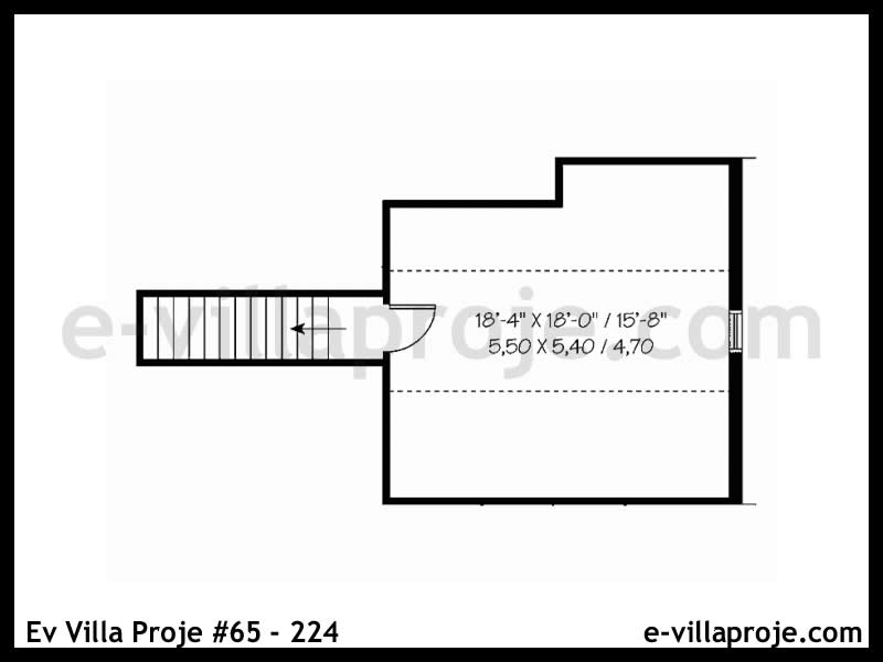 Model 65-224 — 238 m², 2 storeys thumbnail 3