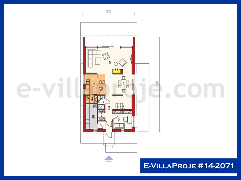 Model 14-2071 — 240 m², 2 storeys thumbnail 2