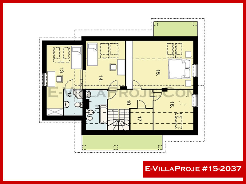 Model 15-2037 — 240 m², 2 storeys thumbnail 3