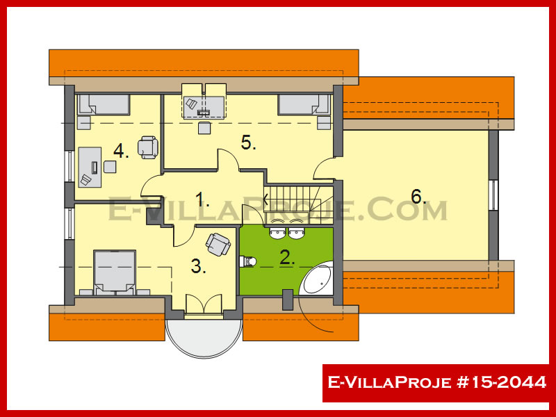 Model 15-2044 — 240 m², 2 storeys thumbnail 3