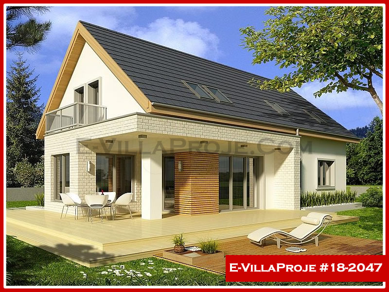 Model 18-2047 — 240 m², 2 storeys - 18-2047