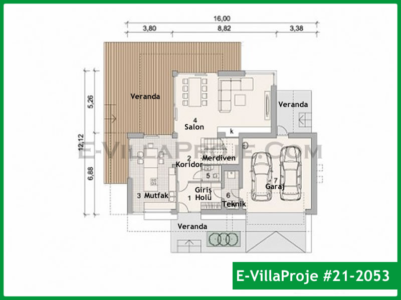 Model 21-2053 — 241 m², 2 storeys thumbnail 2