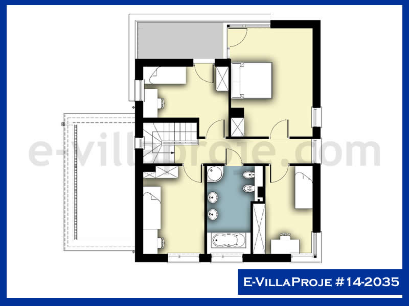 Model 14-2035 — 241 m², 2 storeys thumbnail 3