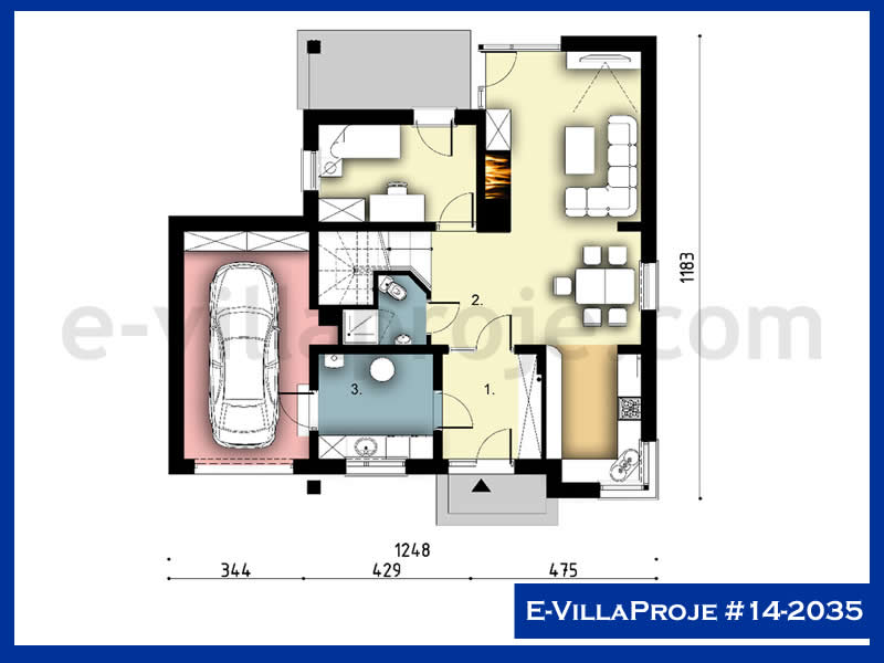 Model 14-2035 — 241 m², 2 storeys thumbnail 2