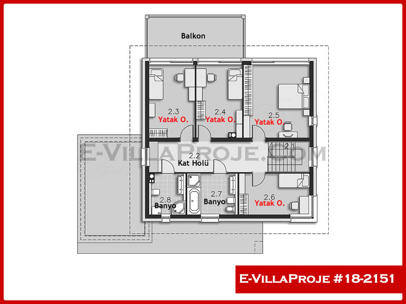 Model 18-2151 — 241 m², 2 storeys thumbnail 3