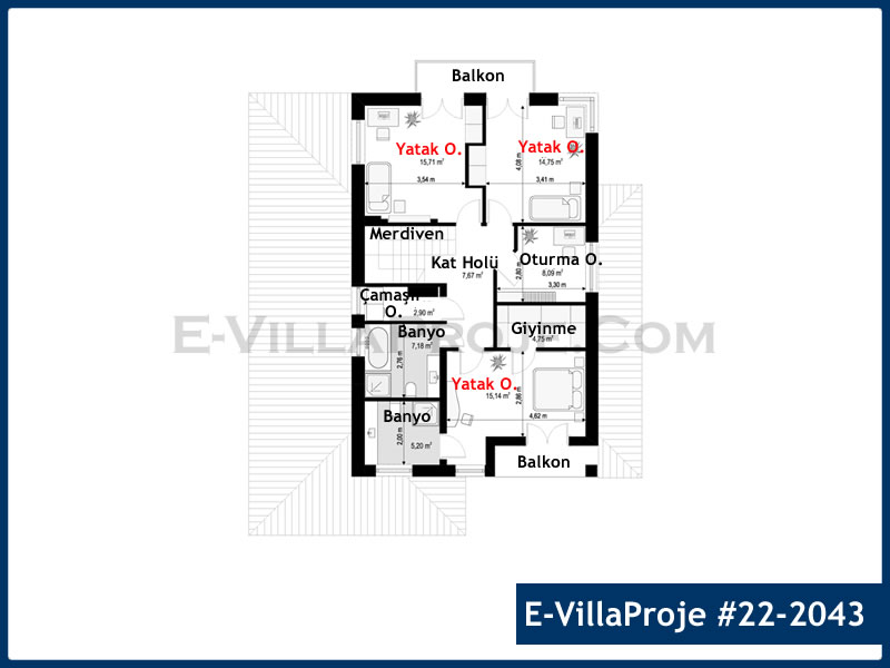 Model 22-2043 — 242 m², 2 storeys thumbnail 3
