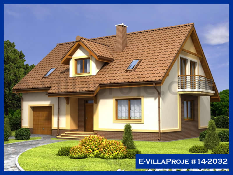Model 14-2032 — 242 m², 2 storeys - 14-2032