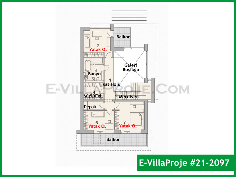 Model 21-2097 — 243 m², 2 storeys thumbnail 3