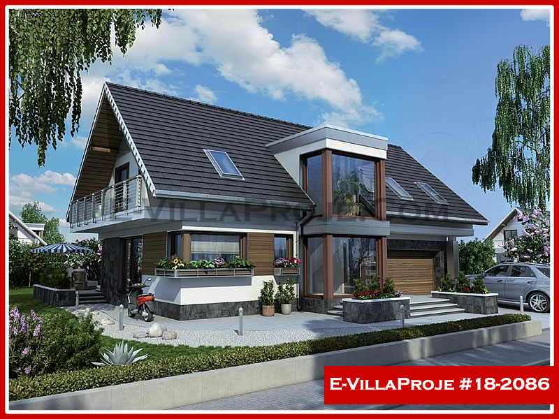 Model 18-2086 — 244 m², 2 storeys - 18-2086