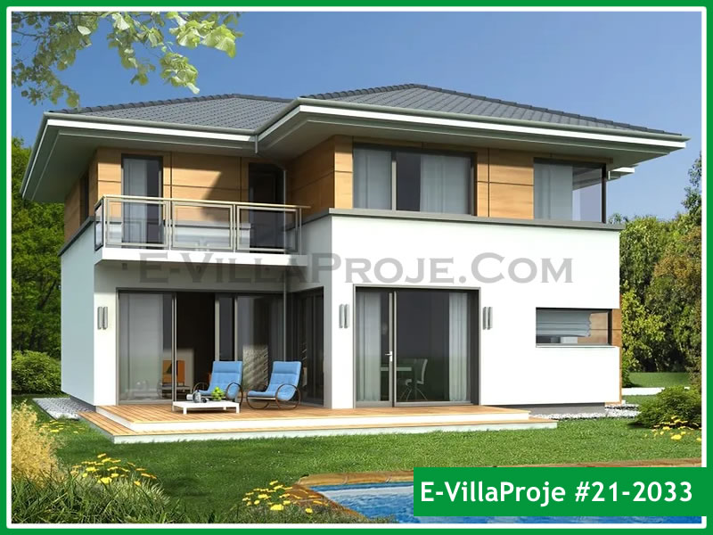 Model 21-2033 — 245 m², 2 storeys - 21-2033
