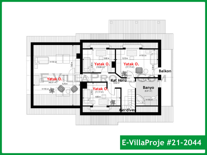 Model 21-2044 — 246 m², 2 storeys thumbnail 3