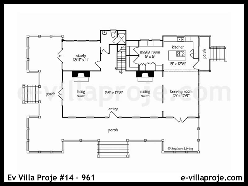 Model 14-961 — 247 m², 2 storeys thumbnail 2
