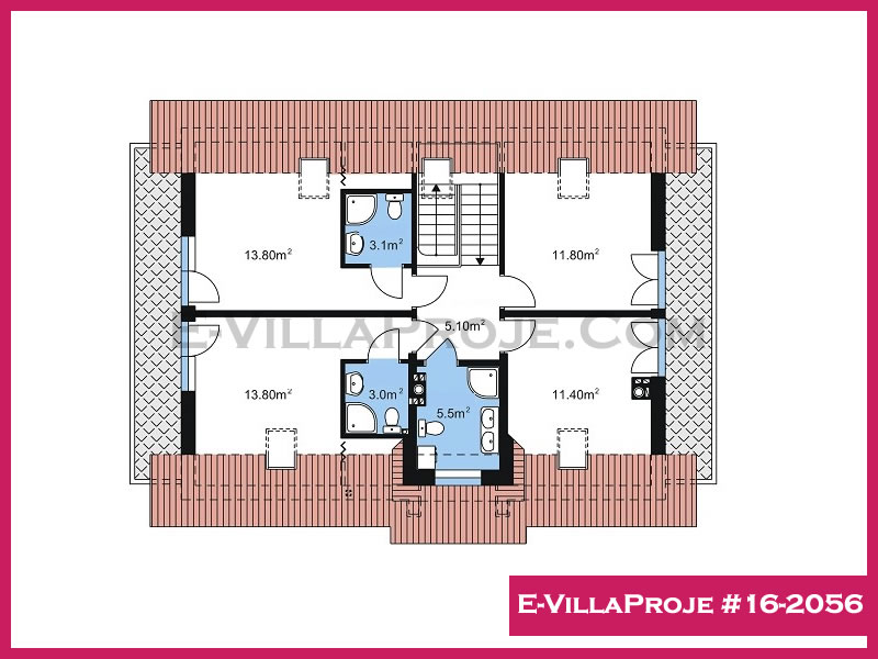 Modell 16-2056 — 247 m², 2 Geschosse thumbnail 3