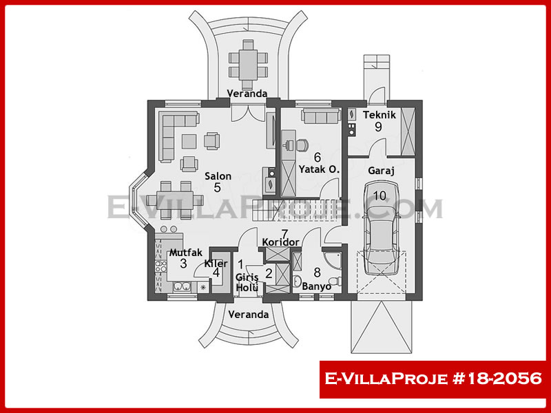 Model 18-2056 — 248 m², 2 storeys thumbnail 2