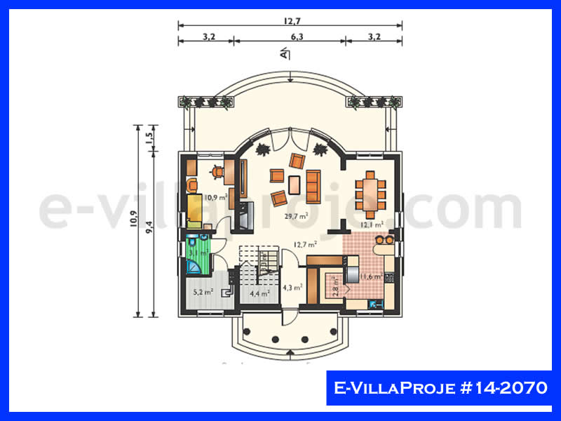 Model 14-2070 — 248 m², 2 storeys thumbnail 2