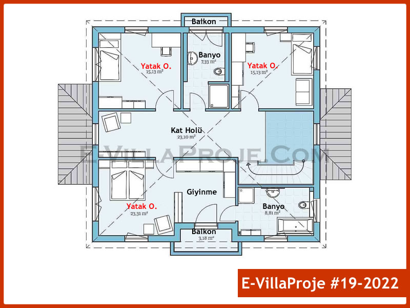 Model 19-2022 — 248 m², 2 storeys thumbnail 3