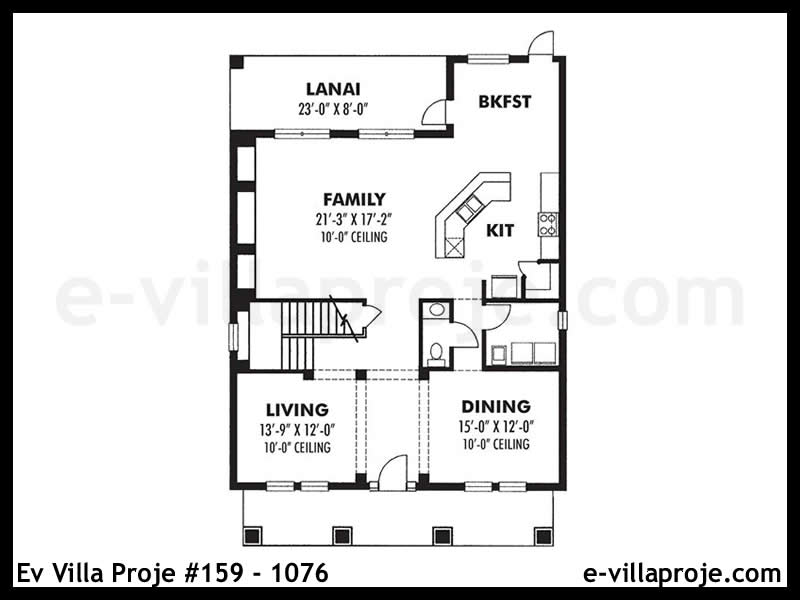 Model 159-1076 — 248 m², 2 storeys thumbnail 2