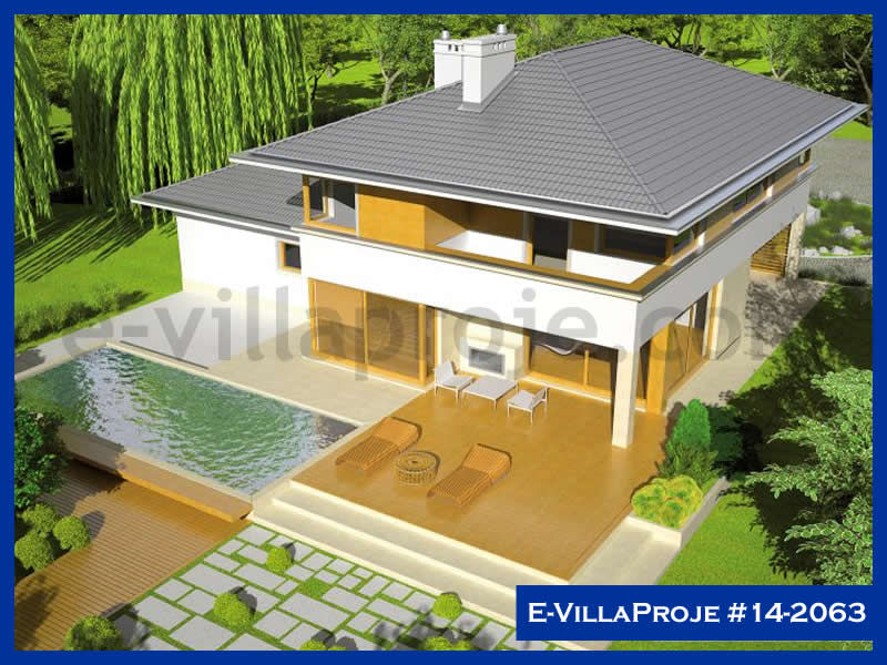 Model 14-2063 — 249 m², 2 storeys - 14-2063