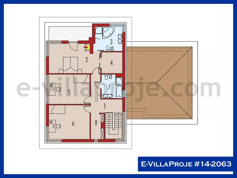 Model 14-2063 — 249 m², 2 storeys thumbnail 3