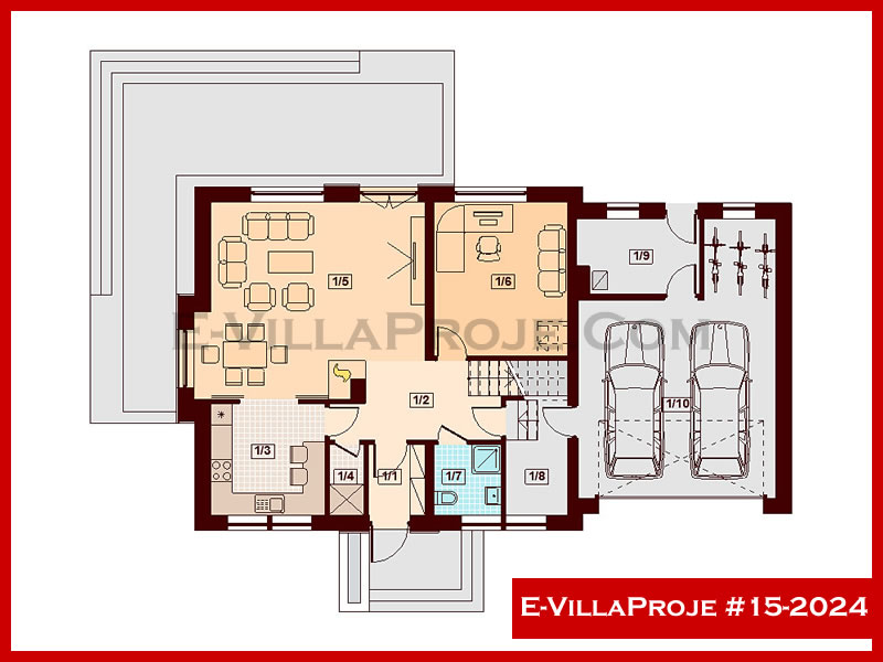 Model 15-2024 — 249 m², 2 storeys thumbnail 2