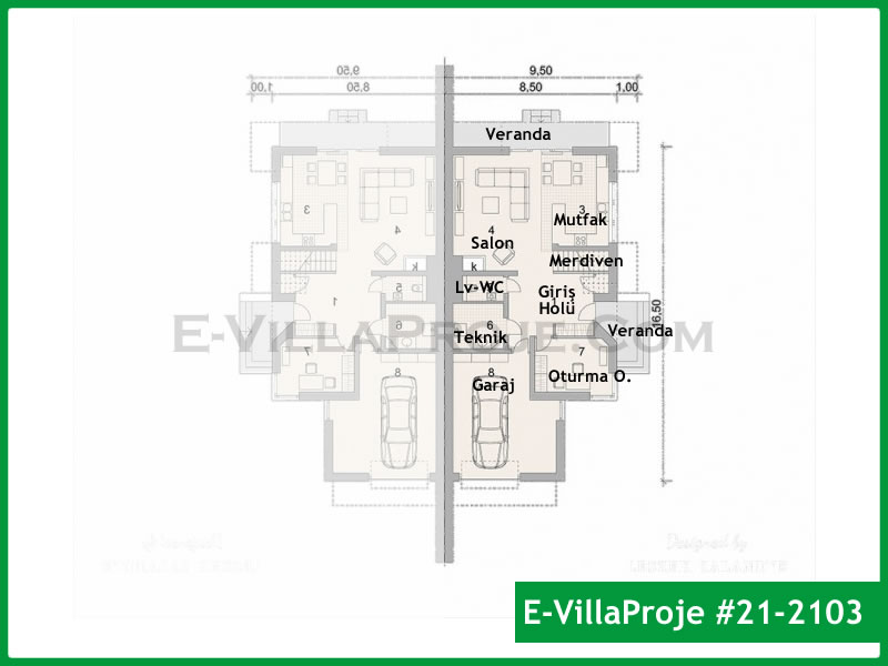 Model 21-2103 — 249 m², 3 storeys thumbnail 2