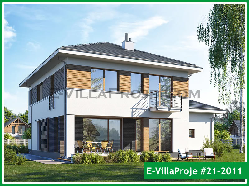 Model 21-2011 — 250 m², 2 storeys - 21-2011
