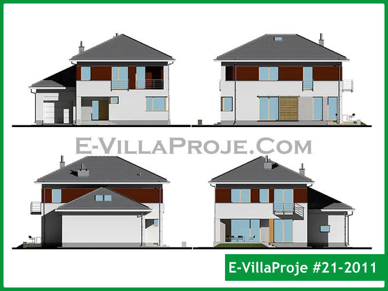 Model 21-2011 — 250 m², 2 storeys thumbnail 11