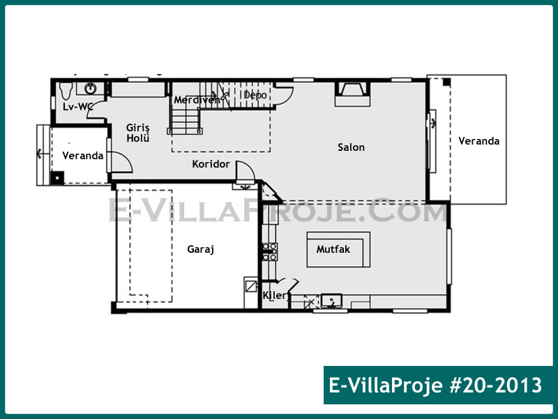 Model 20-2013 — 252 m², 2 storeys thumbnail 2