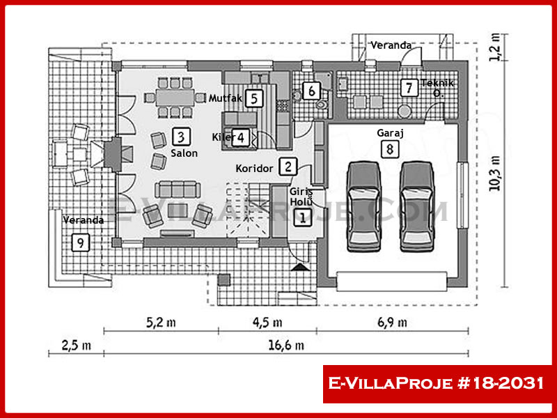 Model 18-2031 — 252 m², 2 storeys thumbnail 2