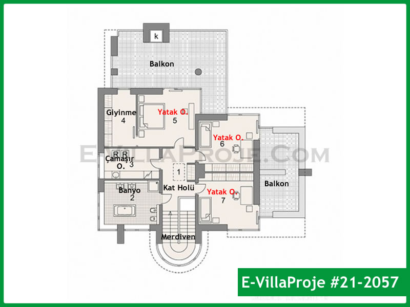 Model 21-2057 — 252 m², 2 storeys thumbnail 3