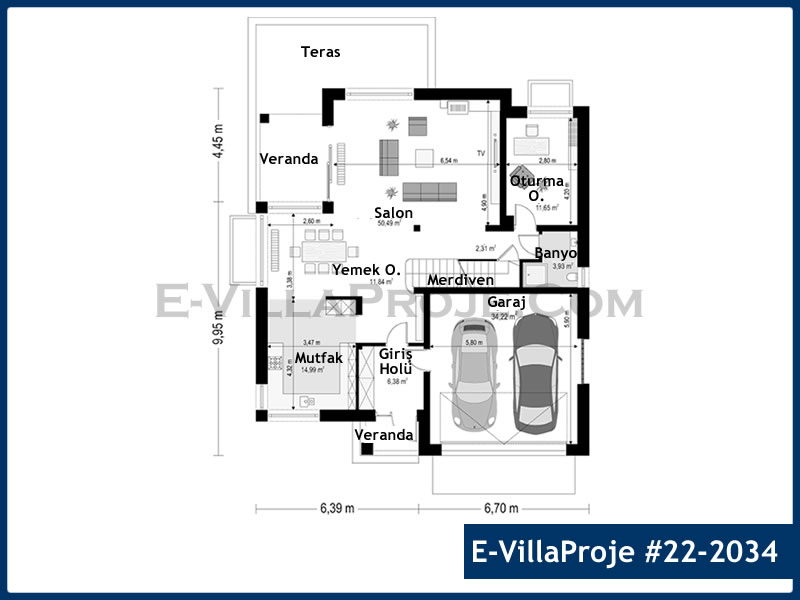 Model 22-2034 — 252 m², 2 storeys thumbnail 2