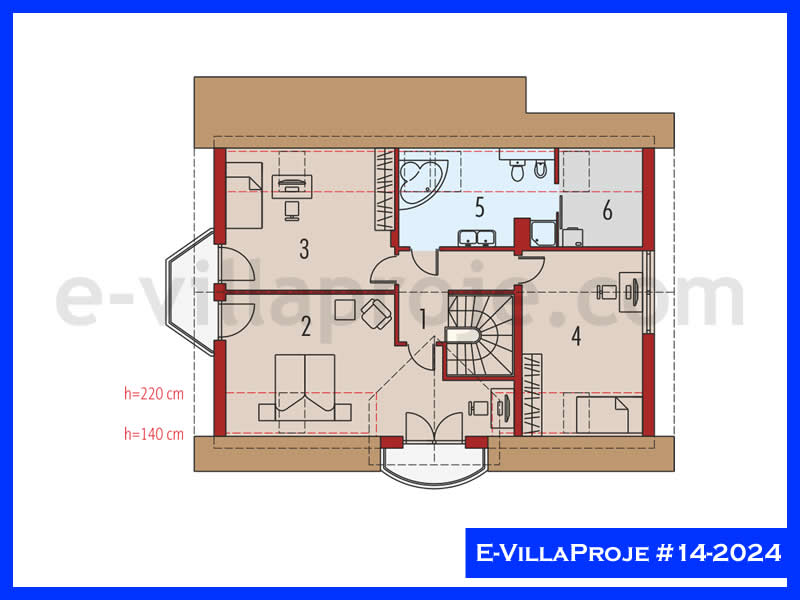 Model 14-2024 — 252 m², 2 storeys thumbnail 3
