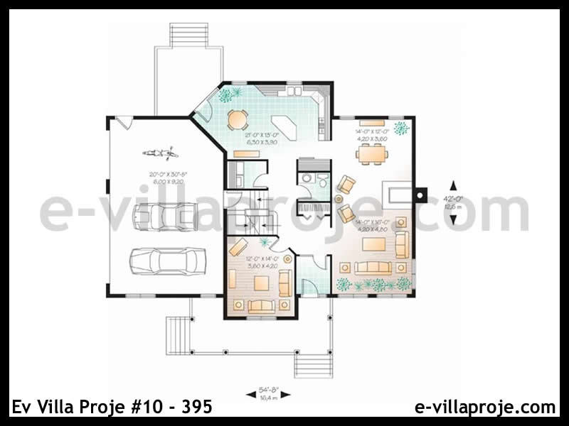 Model 10-395 — 252 m², 2 storeys thumbnail 2