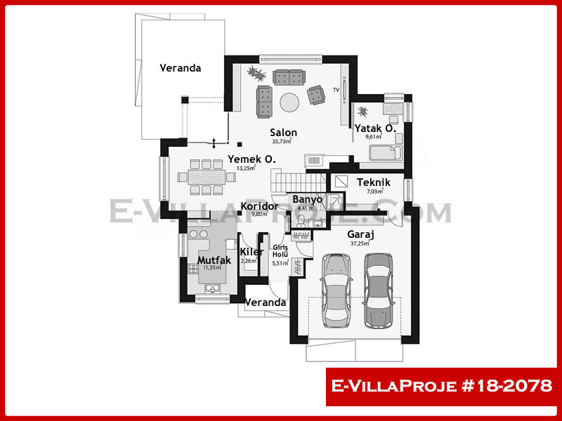 Model 18-2078 — 252 m², 2 storeys thumbnail 2