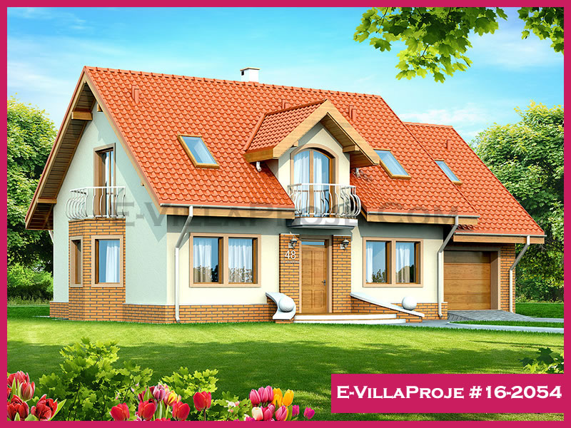 Model 16-2054 — 255 m², 2 storeys - 16-2054