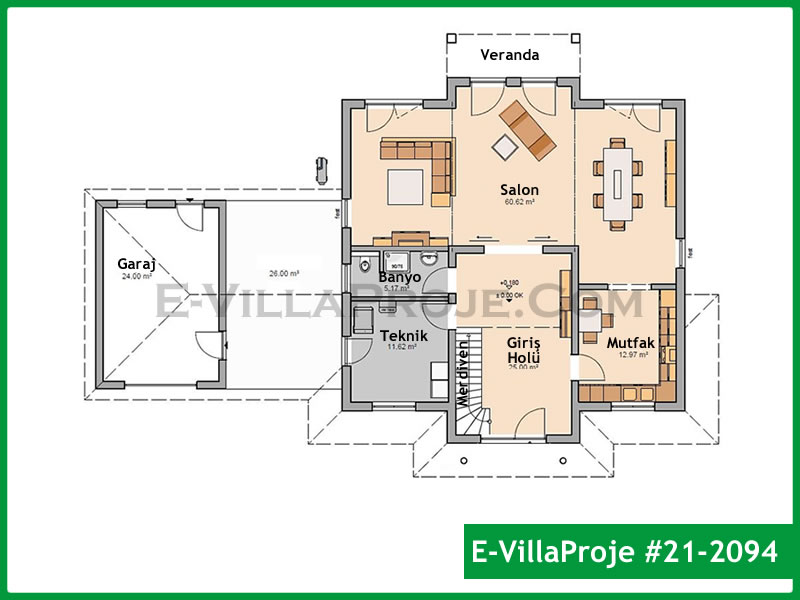 Model 21-2094 — 255 m², 2 storeys thumbnail 2